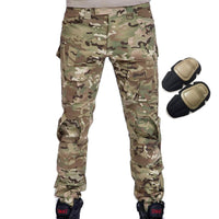 1 x RAW Customer Returns HANSTRONG GEAR H World EU Military Army Tactical Airsoft Paintball Shooting Pants Mens Combat Trousers with Knee Pads - RRP €40.98