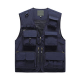 1 x Brand New Freiesoldaten Men s Outdoor Fishing Vest Breathable Gilet Casual Waistcoat with Multi Pocket - RRP €35.8