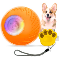 4 x Brand New NBVNBV Dog Toys, Interactive Dog Ball Toy, Robust Self-Rolling Ball for Puppies Small Medium Dogs, USB Rechargeable Blue  - RRP €96.76