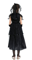 11 x Brand New Ghost Bride Halloween Costumes for Girls Prom Corpse Carnival Cosplay Dress Black 7-9 Years - RRP €219.89