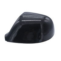 1 x RAW Customer Returns SHLPDFM 1 pair mirror cover housing mirror cap housing rear view mirror cover covers right left for VW T5 T6 Amarok carbon effect  - RRP €61.36