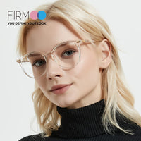 1 x RAW Customer Returns Firmoo blue light filter glasses for women men without prescription anti blue light UV protective glasses TR full-rim glasses against eye strain anti-reflective nerd glasses transparent  - RRP €29.64