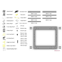 2 x Brand New iMetrx 3D printer frame for self-project FDM 3D printer - RRP €115.94