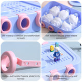 1 x Brand New LdawyDE Ice Cream Molds Popsicle Molds, 6 Ice Cream Molds Children Cartoon Animal Shapes Ice Cream Molds Reusable Silicone Ice Cream Molds with Stick DIY Creative Popsicle Molds with Lid - RRP €20.4