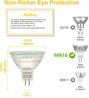 1 x RAW Customer Returns Simusi MR16 halogen bulbs, halogen 12V 20W MR16, GU5.3 halogen 20W ceiling light bulbs 2 pin dimmable, halogen spot light bulbs, halogen reflector 2700K warm white, pack of 6 - RRP €17.99