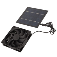 1 x RAW Customer Returns Fdit 5W Solar Panel Fan Tree Kit Photovoltaic Pet House Chicken Coop Hen House for Compact Ventilation Solar Panels - RRP €21.84