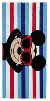 1 x RAW Customer Returns Jay Franco Disney Mickey Mouse Summer begins here 71cm x 147cm beach towel made of 100 cotton terry - RRP €16.99