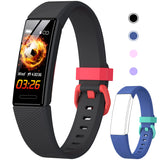 1 x RAW Customer Returns DIGEEHOT Bracelet Children, Tracker for with Heart Rate Monitor and Sleep Monitor, 11 Sports Modes Activity Tracker Fitness Watch Pedometer Alarm Clock Boys Girls, a Black Blue, Y99C - RRP €33.22