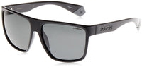 1 x RAW Customer Returns Polaroid Eyewear PLD 6076 S, Men s Sunglasses, Black, 60 - RRP €42.92