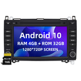 1 x RAW Customer Returns ISUDAR 8 inch Android 10 2 din car radio for Mercedes Benz Sprinter B200 B Class W245 B170 A Class W169 with 8 Core DDR4 GPS Navi 1080P Video Carplay Bluetooth 4G WiFi DSP Support Camera USB DAB  - RRP €315.25