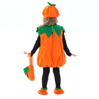 8 x RAW Customer Returns DAOUZL Halloween Costume Toddler, Baby Pumpkin Costume, High Quality Toddler Pumpkin Costume with Hat, Shoes and Bag, Children Pumpkin Costume Suit for Halloween Carnival Mardi Gras Cosplay - RRP €134.8