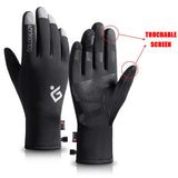 1 x Brand New MIGIFTDY Thermal Gloves Men Women Waterproof Windproof Finger Touch Screen Winter Multipurpose Anti-slip Lightweight Gloves for Motorcycle Running Skiing Hiking Cycling M  - RRP €30.0