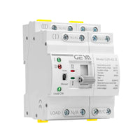 1 x RAW Customer Returns GEYA Dual Power Supply Automatic Transfer Switch Electrical Selector Switches DIN Rail Uninterruptible Power Supply 4-pin 63A AC220V  - RRP €48.99