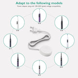 1 x RAW Customer Returns Electric Toothbrush Charging Station Compatible with Oral B IO Series 7 Series 8 Series 9, Magnetic Travel Charging Station for iO7 iO8 iO9 Model 3768 Power Adapter Plug - RRP €20.16