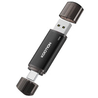 1 x RAW Customer Returns KOOTION USB Flash Drive 128GB, USB C OTG 2.0, 2 in 1, 128G, Type C Flash Drive 128GB Flash Drive with Waterproof Keychain for PC Laptop, Type C Mobile Phone - RRP €16.67