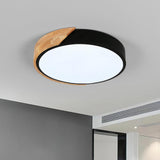 1 x RAW Customer Returns Riserva 30W LED ceiling light wood, round ceiling lamp black 3400LM, cold white 6500K ceiling lamp living room wood for, bedroom, verandas, hallway, balcony, kitchen, corridor, 30CM - RRP €29.99