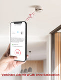 1 x RAW Customer Returns X-Sense Smart Smoke Alarm with Photoelectric Sensor and Replaceable Battery, Wi-Fi Smoke Detector, App Notifications, XS01-WX, Complies with T V Rheinland EN 14604, 3 Pack - RRP €77.64