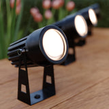 3 x Brand New SolarCentre Atlas Solar Outdoor Spotlights Set of 4 Multi  - RRP €179.97