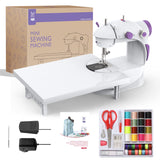 1 x RAW Customer Returns KPCB Mini Sewing Machine with Portable and Versatile Sewing Kit with Large Sewing Table, Easy to Use and Practical Instructions in Italian  - RRP €49.99