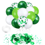 8 x Brand New Green White Balloons - RRP €81.68