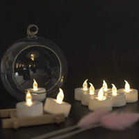 1 x RAW Customer Returns candlesee Flameless LED Tealight Candles with Battery Operated, Realistic Flickering Light, 24 Pack, Warm White, Up to 200 Hours Burn Time, for Weddings Parties Festivals Home Decoration - RRP €11.78