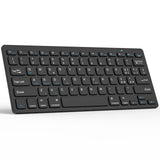 1 x RAW Customer Returns KBCASE Samsung iPad Bluetooth Keyboard, Wireless Keyboard for Tablet Compatible with Samsung Windows Android iOS iPad iPad Pro iPad Air iPad Mini, iPhone and other Bluetooth devices - RRP €20.4