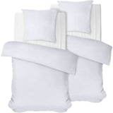 1 x RAW Customer Returns Utopia Bedding bed linen 135x200 4-piece - microfiber 2 duvet covers 135x200 cm 2 pillowcases 80x80 cm - white - RRP €22.13