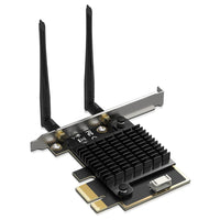 1 x RAW Customer Returns NICGIGA WiFi 7 PCIe Wireless Card Intel BE200 NGW, Bluetooth 5.4, 5800Mbps, Supports Windows 10 11 64bit , Ideal for WiFi7 WiFi6E WiFi6 WiFi5 Router and Wireless AP - RRP €55.32