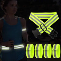 39 x Brand New AivaToba Reflective Band Bicycle Reflectors Children s Bracelet 5 pieces Reflector Belt Safety, Reflective Band for Running Jogging Cycling Dog Walking Running - RRP €267.15