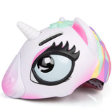 1 x RAW Customer Returns ANIMILES Children s Bicycle Helmet - 3D Unicorn Helmet Shark Helmet for Girls, Boys 3-8 Years, Adjustable Children s Helmet for Bicycle, Skateboard, Scooter, Skating Unicorn Color  - RRP €40.33