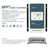 1 x RAW Customer Returns EPEVER Tracer 1210 AN MPPT Solar Charge Controller 10 A 12 V 24 V DC Automatic Identification with LCD Backlight Negation Display Tracer 1210AN  - RRP €25.2