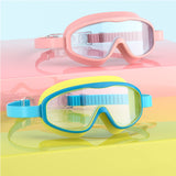 1 x Brand New Micisty 2 Pairs Swimming Goggles for Adults, Men, Women, Kids, Anti-Fog, UV Protection, Leak-Free, Anti-Fog Protection, for Men, Blue Yellow Pink, Kids  - RRP €31.2