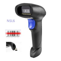 1 x RAW Customer Returns NetumScan - Wireless CCD barcode reader. Automatic USB barcode reader compatible with PC, MAC, Windows, laptops and NSL6 - RRP €35.99