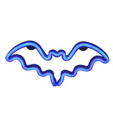 1 x Brand New Neon Bat Sign, Neon Halloween, LED Neon Lights, Halloween Decoration, LED Sign for Wall Decor, Bat Lamp, Battery Powered Blue - RRP €22.8