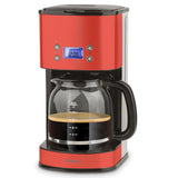 1 x RAW Customer Returns H.Koenig MG30 American Coffee Machine, plastic, Stainless Steel, Red - RRP €44.99