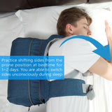 1 x RAW Customer Returns WoodyKnows 2023 New Improved Side Sleeping Backpack Anti-Snoring Aid Solution Sleeping Position Trainer for Comfortable Sleep Better Fit to Your Body L  - RRP €69.99