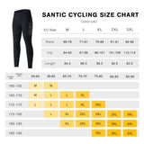 1 x RAW Customer Returns Santic Cycling Shorts Women s Long with Seat Pad Padded Cycling Shorts Breathable Tights Elastic Pants Pink EU 3XL - RRP €36.99