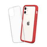 1 x RAW Customer Returns RhinoShield Modular Case Compatible with iPhone 12 Mini Mod NX - Customizable shock-absorbing protective case in a slim design - 3.5 meter drop protection - Red - RRP €31.99