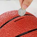 1 x RAW Customer Returns Football Money Box 14cm in Black White, Football Piggy Bank Large for Children Creative Piggy Bank Unbreakable Money Box Coin Bank Gift for Children Xmas Christmas Birthday Table Decoration - RRP €17.12