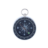 1 x RAW Customer Returns Alomejor Compass Portable Metal Pocket Compass Accurate Waterproof Silver Compass for Camping Hiking Outdoors - RRP €6.16