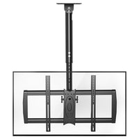 1 x RAW Customer Returns XINLEI TV ceiling mount, suitable for most 37-75 inch LCD LED plasma panel displays with max. VESA 600 x 400 mm, load capacity up to 50 kg, swivel and tilt, height adjustable MC61A - RRP €49.08