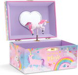 1 x RAW Customer Returns Jewelkeeper Musical Jewelery Box Girls Rotating Unicorn Music Box Jewelery Storage Candy Floss Design Beautiful Dreamer Song Unicorn Gifts for Girls - RRP €19.99