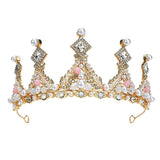 10 x Brand New YGCHEN Princess tiara wedding crown tiara crystal crown crown women s tiara girls tiara rhinestone hair accessories headband birthday crown children crystal tiara - RRP €141.1