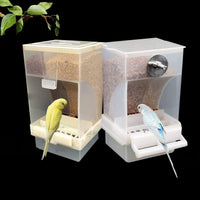 1 x RAW Customer Returns Sipiris Automatic Bird Feeder, 2PCS Bird Feeder Bird Cage Automatic Bird Feeder for Budgies Canaries Food Container - RRP €20.16