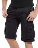 1 x RAW Customer Returns Kuson men s shorts, plain size. 34cm, black - RRP €30.24