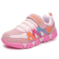 1 x Brand New KVbabby trainers, boys running shoes, children s trainers, girls sports shoes, Velcro fastening, trekking hiking shoes, tennis shoes, indoor shoes, leisure shoes, 37 EU, pink - RRP €26.99