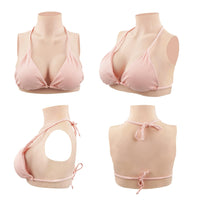 1 x RAW Customer Returns CYOMI Silicone Breast Forms Artificial Breasts Realistic Breast Plates for Crossdresser Transgender Cosplay CG Cup - RRP €95.0