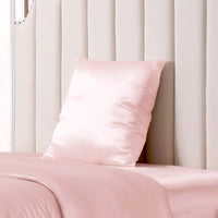 1 x RAW Customer Returns THXSILK 25 Momme Silk Pillowcase for Hair and Skin - Mulberry Silk Pillowcase - Hypoallergenic with Hidden Zipper - Pure Silk on Both Sides ... Charming Pink, 80x80cm  - RRP €54.44