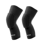 1 x RAW Customer Returns ONTYZZ Knee Pads 1 Pair Unisex Weatherproof Knee Pads Soft Knee Pads Sports for Men and Women Black Long M - RRP €22.16