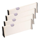 1 x RAW Customer Returns ARyee 4pcs Drawer Dividers Expandable Drawer Organizers for Office, Kitchen, Drawer, Bathroom, Bedroom and Dresser - RRP €23.27